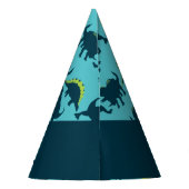 Dinosaur Birthday Party Hats Partyhütchen (Rückseite)