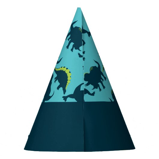 Dinosaur Birthday Party Hats Partyhütchen (Rückseite)