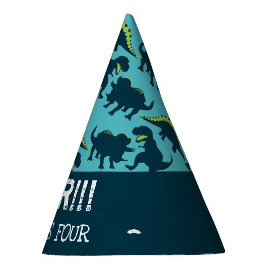 Dinosaur Birthday Party Hats Partyhütchen (Rechts)