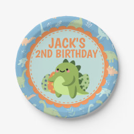 Dinosaur Birthday Party Paper Teller