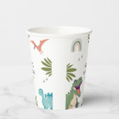 Dinosaur Birthday Party Pappbecher (Links)