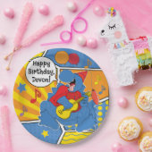 Dinosaur Birthday Party Pappteller (Party)