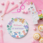 Dinosaur Birthday Party Pappteller (Party)