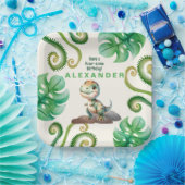 Dinosaur Birthday Party Pappteller (Party)