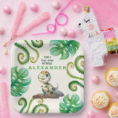 Dinosaur Birthday Party Pappteller (Party)