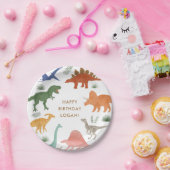 Dinosaur Birthday Party Pappteller (Party)