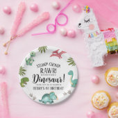 Dinosaur Birthday Party Pappteller (Party)