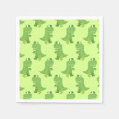 Dinosaur Birthday Party Serviette (Vorderseite)