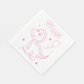 dinosaur birthday party supplies luncheon serviette (Ecke)