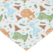 Dinosaur Birthday Party Tischdecke (Schrägansicht)