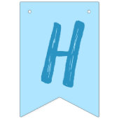 Dinosaur Birthday Party Wimpelkette (Zweite Fahne)