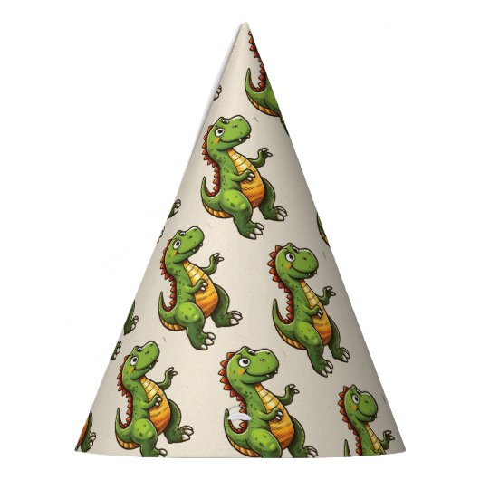 Dinosaur Birthday Partyhütchen (Links)