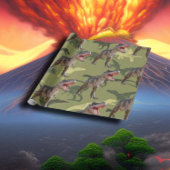 Dinosaur Birthday Pattern Jurassic World Geschenkpapier