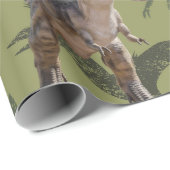 Dinosaur Birthday Pattern Jurassic World Geschenkpapier (Rolleneckpunkt)