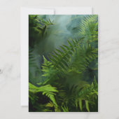 Dinosaur Birthday Safari Einladung (Rückseite)