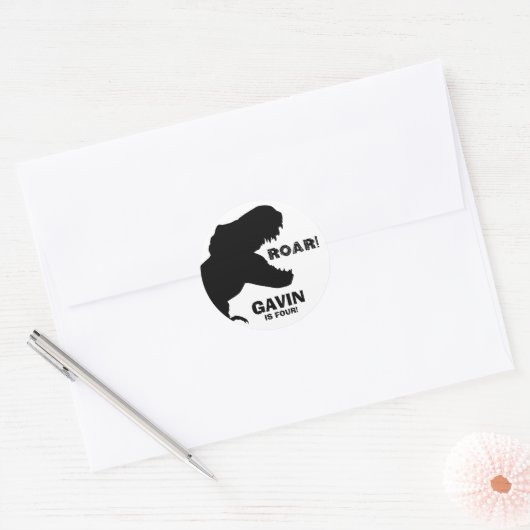 Dinosaur Birthday Stickers (Umschlag)