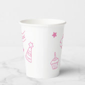 dinosaur birthday supplies pappbecher (Rechts)