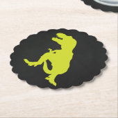 Dinosaur Birthday T rex Untersetzer (angewinkelt)