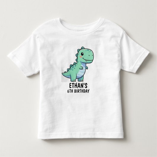Dinosaur Birthday T-Shirt (Vorderseite)