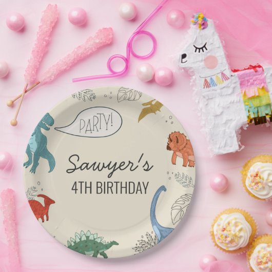 Dinosaur Birthday Teller (Party)