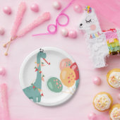 Dinosaur Birthday Themenpapier Teller DINO1 (Party)