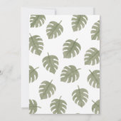 Dinosaur Birthday  Three Rex Boy Einladung (Rückseite)