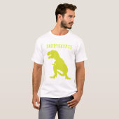 Dinosaur Birthday Vater T - Shirt (Vorne ganz)