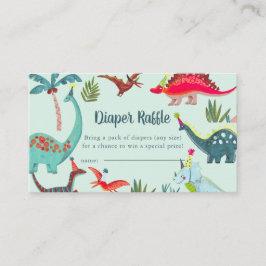 Dinosaur Blue Baby Duschdusche Windelwanne Umschli Begleitkarte