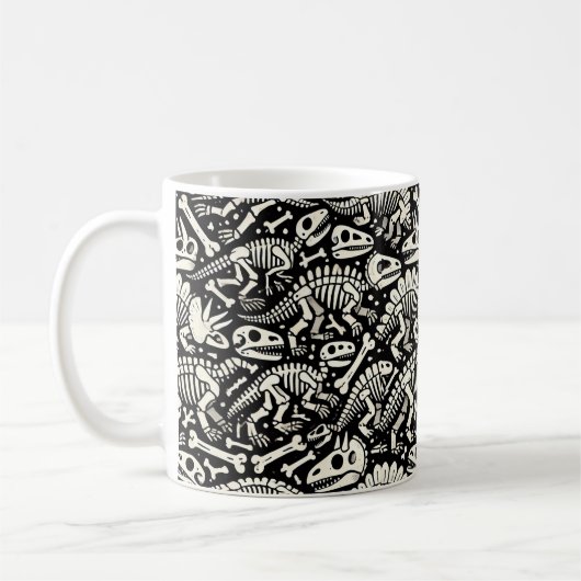 Dinosaur Bone Adventure Kaffeetasse (Links)