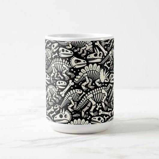 Dinosaur Bone Adventure Kaffeetasse (Mittel)