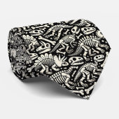 Dinosaur Bone Adventure Krawatte (Gerollt)