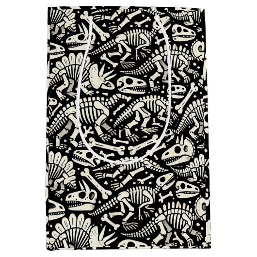 Dinosaur Bone Adventure Mittlere Geschenktüte (Vorderseite)