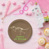 Dinosaur Bones Kids Birthday Party Supplies Pappteller (Party)