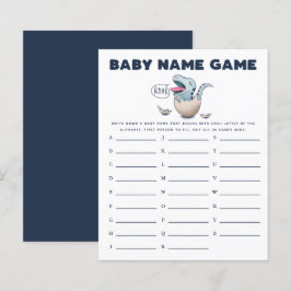 Dinosaur Boy Baby Name Dusche Spiel