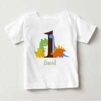 Dinosaur Boy First Birthday Outfit