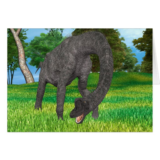 Dinosaur Brachiosaurus (Vorderseite (Horizontal))