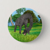 Dinosaur Brachiosaurus Button (Vorderseite)