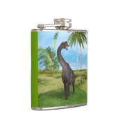 Dinosaur Brachiosaurus Flachmann (Rechts)