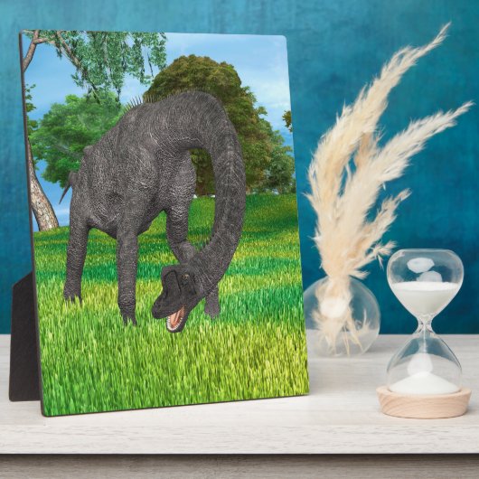 Dinosaur Brachiosaurus Fotoplatte (Seite)