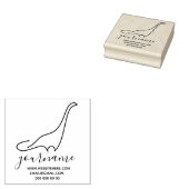 Dinosaur Brachiosaurus Gummistempel (Stempel)