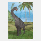 Dinosaur Brachiosaurus Handtuch (Vertikal)