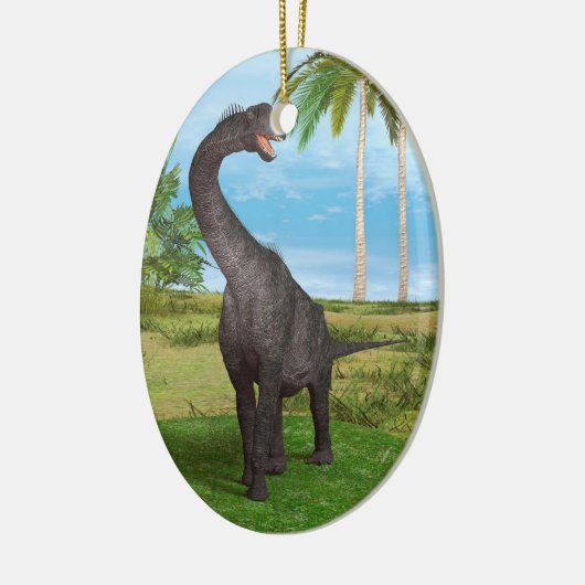 Dinosaur Brachiosaurus Keramik Ornament (Links)