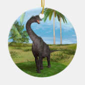 Dinosaur Brachiosaurus Keramik Ornament (Vorne)