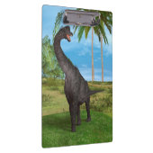 Dinosaur Brachiosaurus Klemmbrett (Rechts)