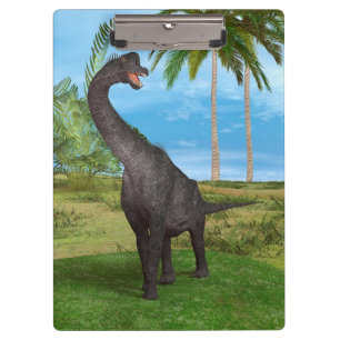 Dinosaur Brachiosaurus Klemmbrett
