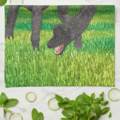 Dinosaur Brachiosaurus Küchentuch (Gefaltet)