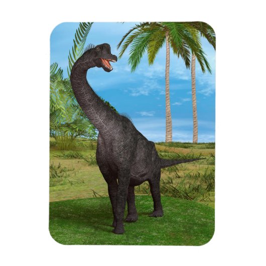 Dinosaur Brachiosaurus Magnet (Vertikal)