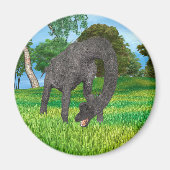 Dinosaur Brachiosaurus Magnet (Vorne)