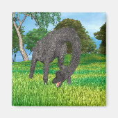 Dinosaur Brachiosaurus Magnet (Vorne)