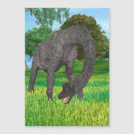 Dinosaur Brachiosaurus Magnetkarte